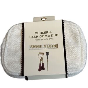 Anne Klein Curler & Lash Comb Duo With Travel Bag